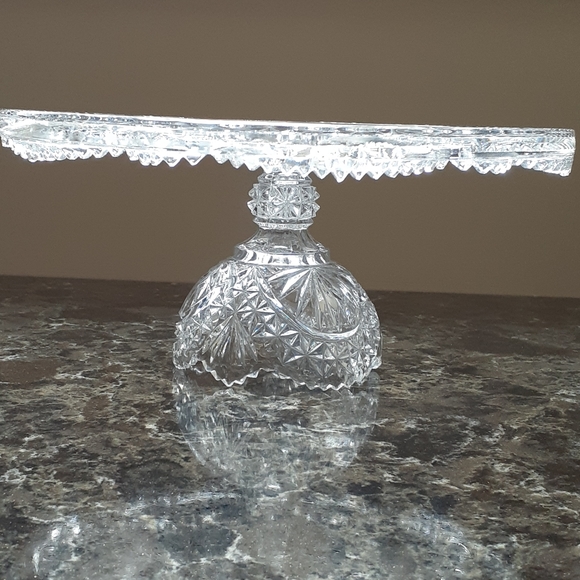 Vintage Hofbauer Byrdes Crystal Collection Cake - Picture 4 of 10